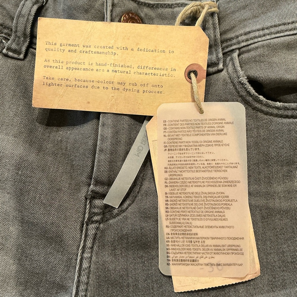 Zara Basic Denim grey skinny jeans - Picture 9 of 13
